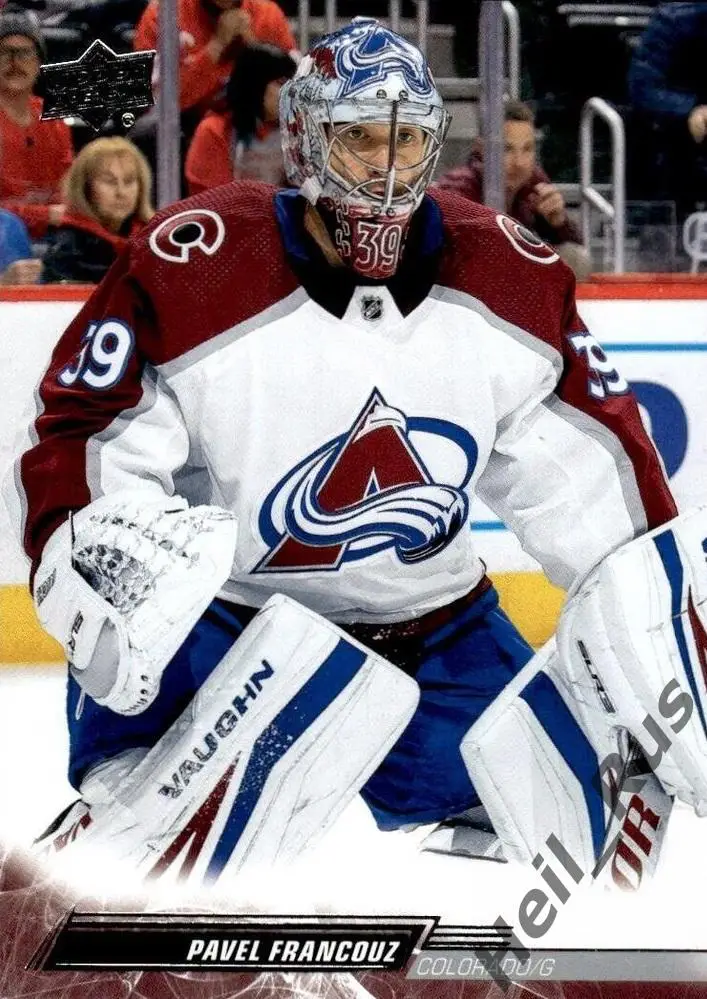 Хоккей. Карточка Павел Францоуз Colorado Avalanche/Колорадо, Трактор НХЛ/NHL/КХЛ