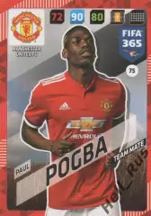 Футбол Карточка Paul Pogba/Поль Погба (Манчестер Юнайтед,Ювентус) Panini 2017-18