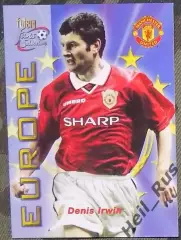 Футбол. Карточка Denis Irwin/Денис Ирвин (Manchester/Манчестер Юнайтед) 2000