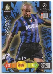 Футбол Карточка Maicon/Майкон Интер, Манчестер Сити, Рома Лига Чемпионов 2010-11