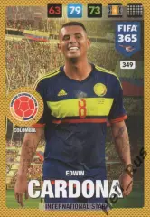 Футбол. Карточка Edwin Cardona / Эдвин Кардона (Колумбия) Panini/Панини 2016-17