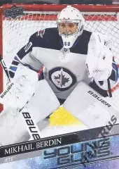 Карточка Михаил Бердин Winnipeg Jets/Виннипег, СКА/Сочи/Авангард/Ак Барс НХЛ/КХЛ