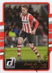 Футбол. Карточка Luuk de Jong/Люк де Йонг (PSV/ПСВ) Panini/Панини 2016-17