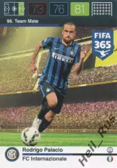 Футбол. Карточка Rodrigo Palacio / Родриго Паласио (Интер) Panini/Панини 2015-16