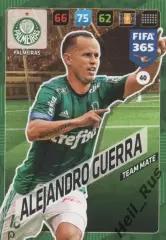 Футбол. Карточка Alejandro Guerra / Алехандро Герра (Palmeiras/Палмейрас) Panini