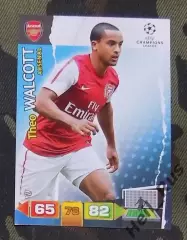 Футбол. Карточка Theo Walcott/Тео Уолкотт Арсенал Лига Чемпионов 2011-12 PANINI
