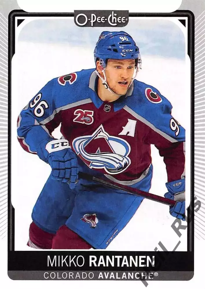 Карточка Rantanen/Микко Рантанен (Colorado Avalanche / Колорадо Эвеланш) NHL/НХЛ
