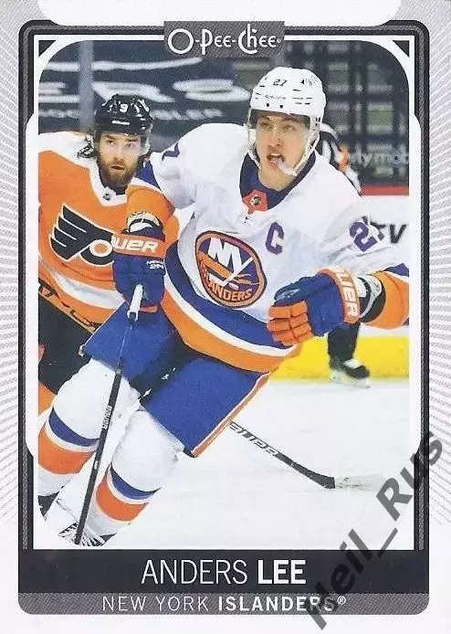 Карточка Anders Lee/Андерс Ли (New York Islanders/Нью-Йорк Айлендерс) NHL / НХЛ