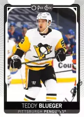 Карточка Teddy Blueger/Теодорс Блюгерс (Pittsburgh Penguins/Питтсбург) НХЛ/NHL