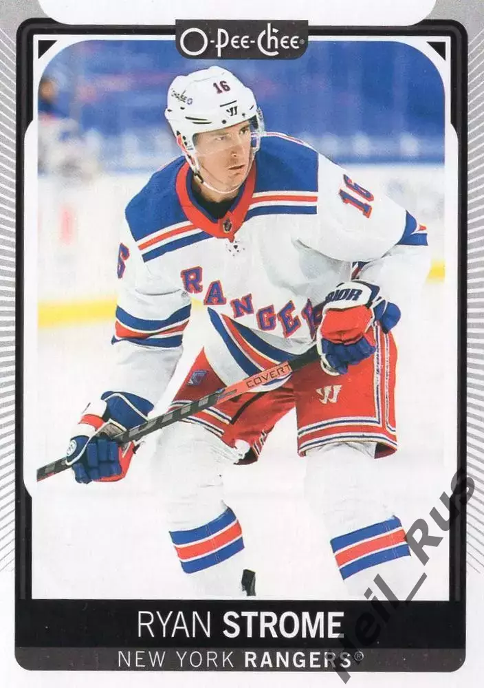 Карточка Ryan Strome/Райан Строум (New York Rangers/Нью-Йорк Рейнджерс) NHL-НХЛ