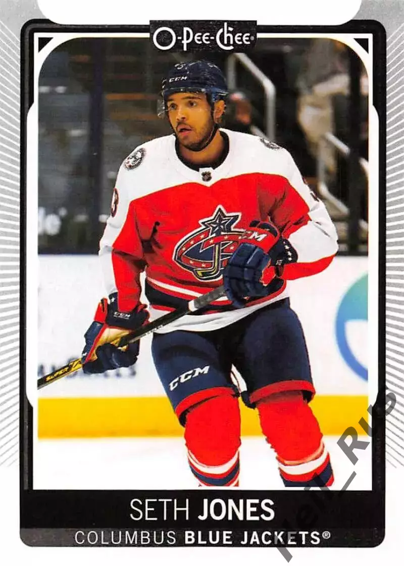 Карточка Seth Jones/Сет Джонс Columbus Blue Jackets/Коламбус Блю Джекетс НХЛ/NHL