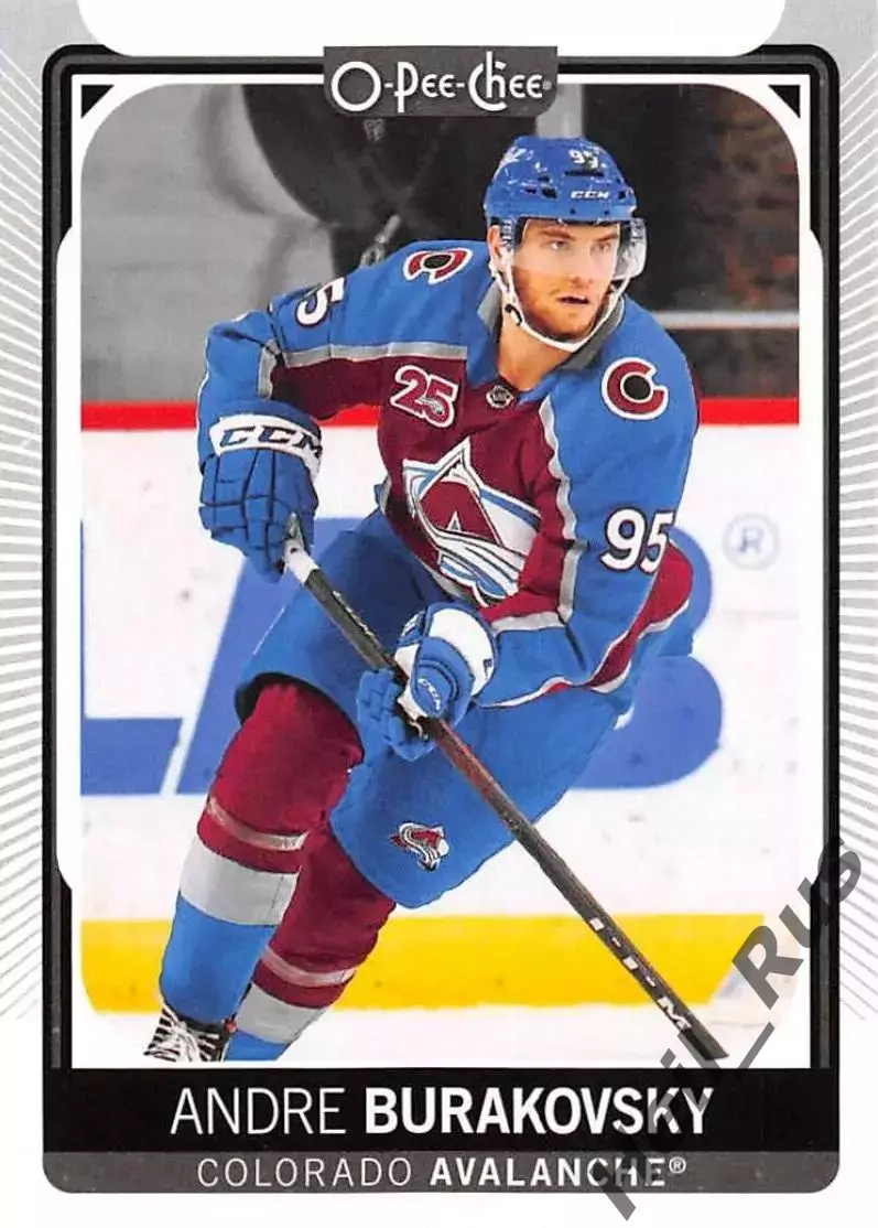 Карточка Burakovsky/Андре Бураковски Colorado Avalanche/Колорадо Эвеланш НХЛ/NHL