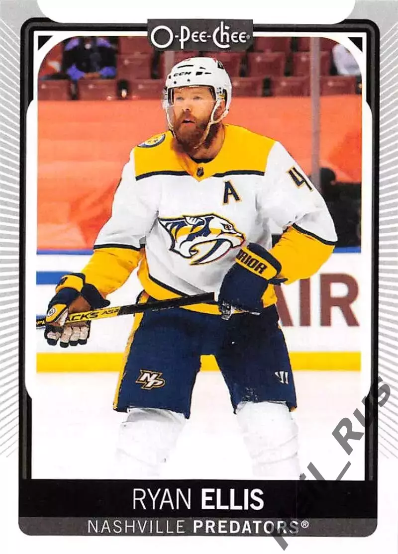 Карточка Ryan Ellis/Райан Эллис (Nashville Predators/Нэшвилл Предаторз) НХЛ/NHL