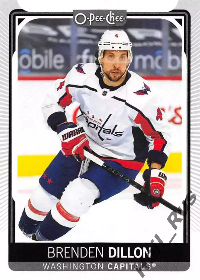 Карточка Dillon/Бренден Диллон (Washington Capitals/Вашингтон Кэпиталз) NHL/НХЛ