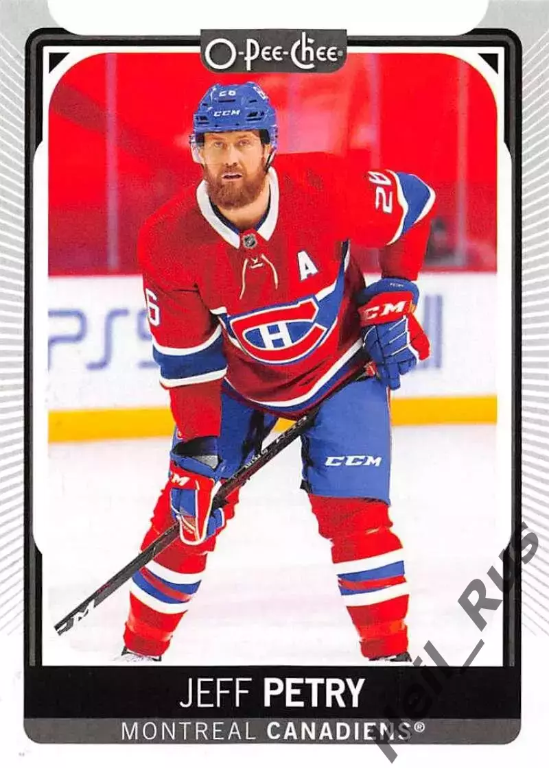 Карточка Jeff Petry/Джефф Питри (Montreal Canadiens/Монреаль Канадиенс) НХЛ-NHL