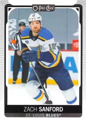 Хоккей. Карточка Zach Sanford/Зак Сэнфорд St. Louis Blues/Сент-Луис Блюз НХЛ/NHL