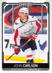 Хоккей; Карточка John Carlson/Джон Карлсон Washington Capitals/Вашингтон НХЛ NHL