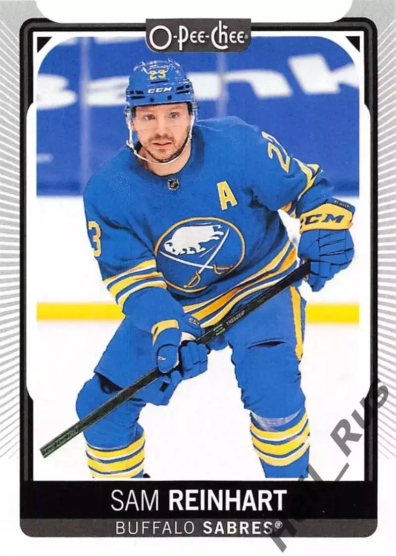 Хоккей; Карточка Sam Reinhart/Сэм Райнхарт Buffalo Sabres/Баффало Сейбрз NHL/НХЛ