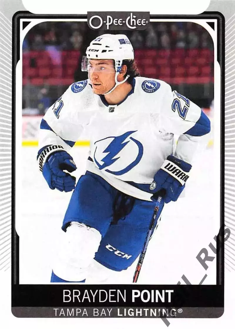 Карточка B. Point/Брэйден Пойнт (Tampa Bay Lightning/Тампа-Бэй Лайтнинг) НХЛ NHL
