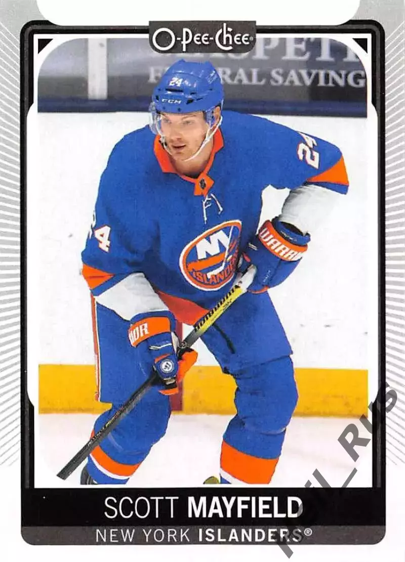Карточка S. Mayfield/Скотт Мэйфилд New York Islanders/Нью-Йорк Айлендерс НХЛ/NHL