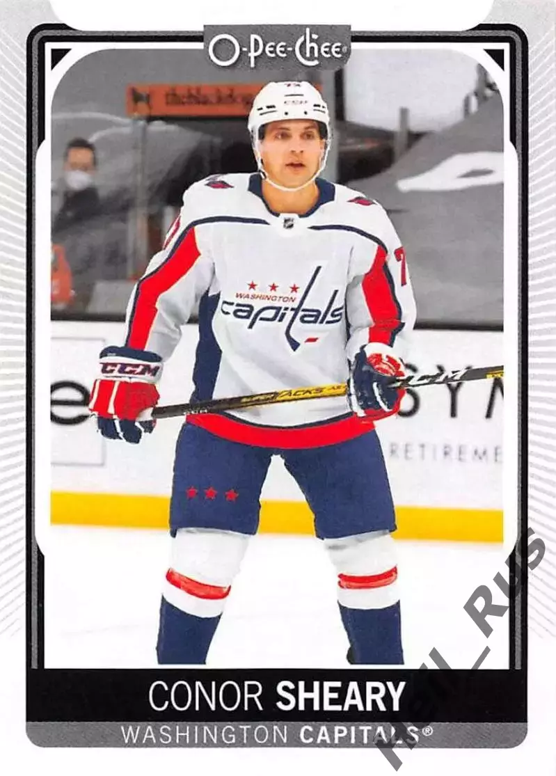 Карточка Conor Sheary/Конор Шири Washington Capitals/Вашингтон Кэпиталз НХЛ/NHL