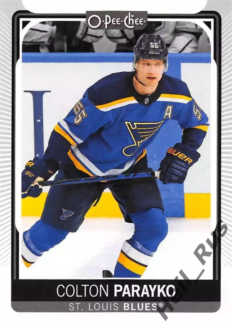 Карточка Colton Parayko/Колтон Парайко (St. Louis Blues/Сент-Луис Блюз) НХЛ NHL