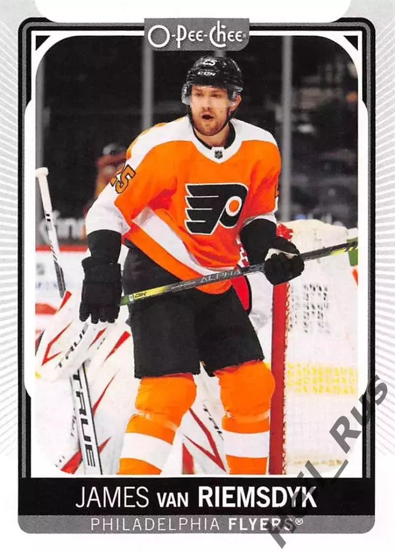 Карточка Джеймс ван Римсдайк (Philadelphia Flyers / Филадельфия Флайерз) NHL/НХЛ