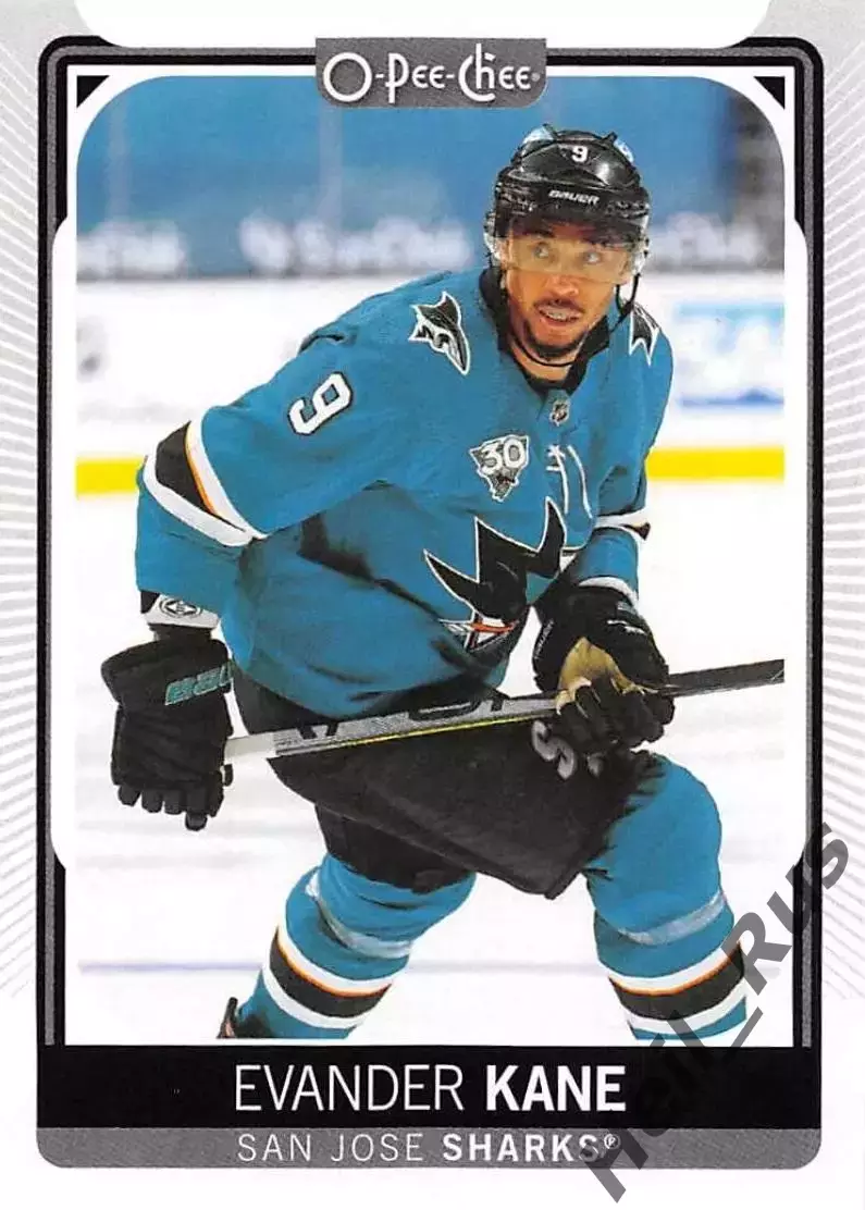 Карточка Эвандер Кейн (San Jose Sharks/Сан-Хосе Шаркс, Динамо Минск) НХЛ/NHL/КХЛ