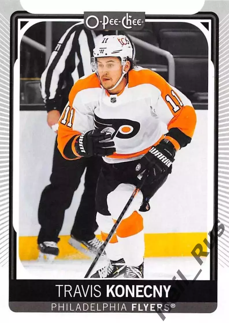 Карточка Konecny/Трэвис Конекни Philadelphia Flyers/Филадельфия Флайерз; НХЛ/NHL