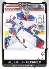 Хоккей. Карточка Александр Георгиев Нью-Йорк Рейнджерс/Спартак/Химик НХЛ/NHL/КХЛ
