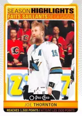 Хоккей Карточка Joe Thornton/Джо Торнтон San Jose Sharks/Сан-Хосе Шаркс НХЛ/NHL