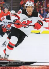 Карточка Dawson Mercer/Доусон Мерсер New Jersey Devils/Нью-Джерси Девилз NHL-НХЛ