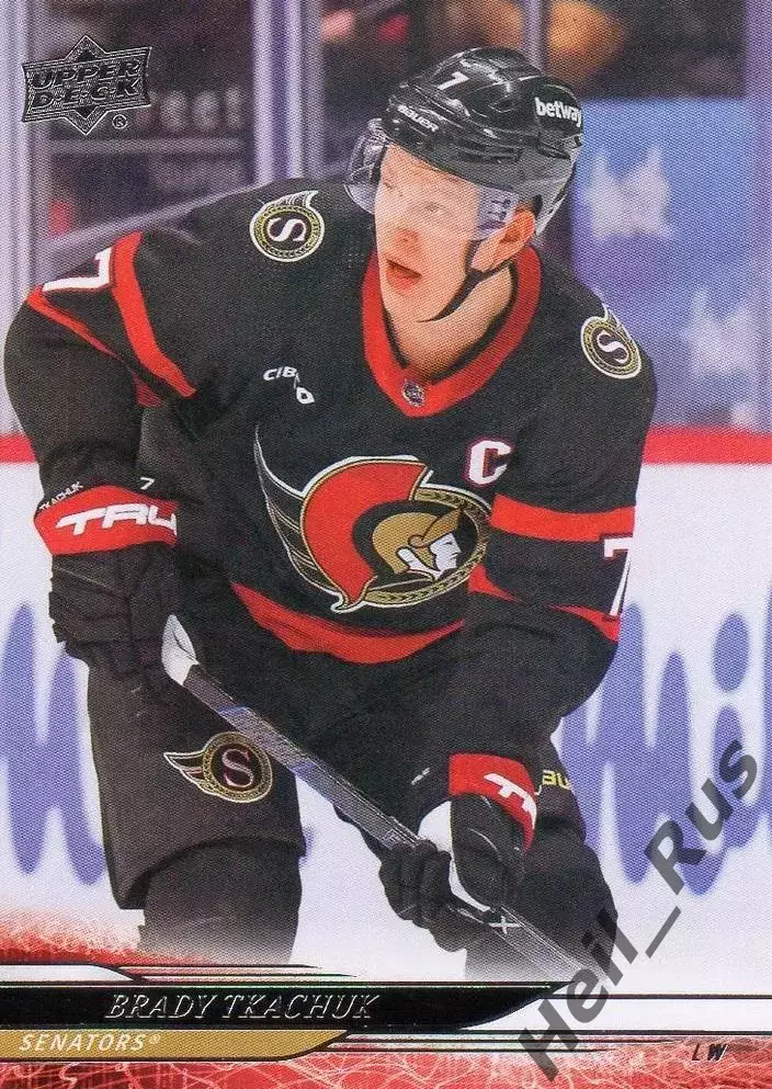 Карточка Brady Tkachuk/Брэди Ткачук (Ottawa Senators/Оттава Сенаторз) НХЛ-NHL