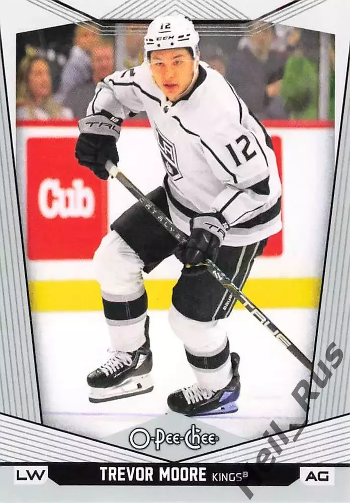 Карточка Trevor Moore/Тревор Мур (Los Angeles Kings/Лос-Анджелес Кингз) НХЛ-NHL