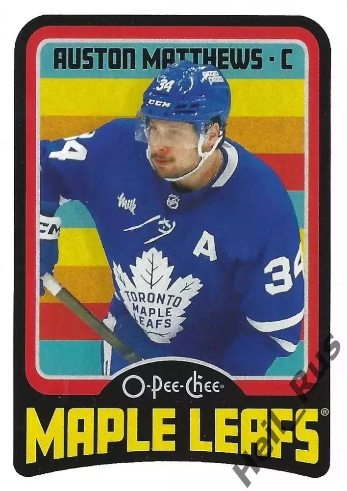 Карточка Auston Matthews/Остон Мэттьюс (Toronto Maple Leafs / Торонто) NHL / НХЛ