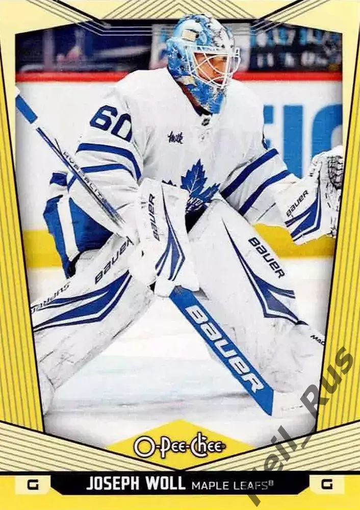 Карточка Joseph Woll/Джозеф Уолл Toronto Maple Leafs/Торонто Мейпл Лифс НХЛ/NHL