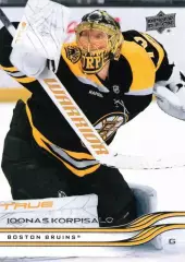 Карточка Joonas Korpisalo/Йоонас Корписало (Boston Bruins/Бостон Брюинз) НХЛ/NHL