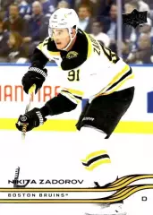 Хоккей. Карточка Никита Задоров Boston Bruins/Бостон Брюинз, ЦСКА Москва НХЛ/NHL