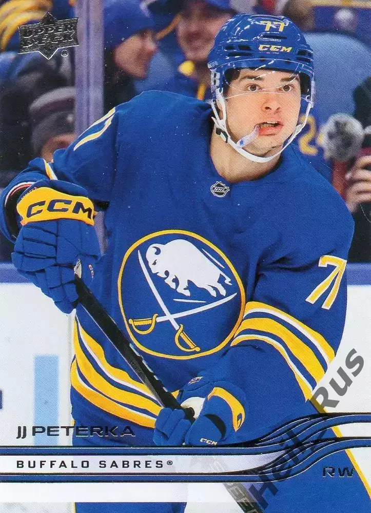 Карточка JJ Peterka/Джон-Джейсон Петерка (Buffalo Sabres/Баффало Сейбрз) НХЛ-NHL