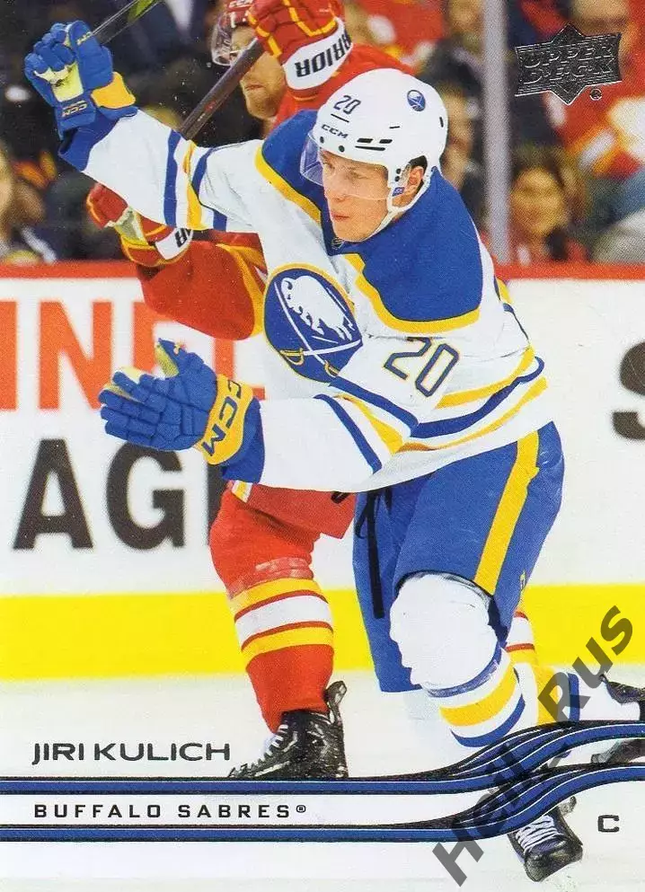Хоккей. Карточка Jiri Kulich/Иржи Кулих (Buffalo Sabres/Баффало Сейбрз) НХЛ/NHL