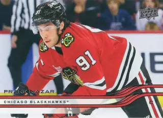 Карточка Frank Nazar / Фрэнк Назар (Chicago Blackhawks/Чикаго Блэкхокс) НХЛ/NHL