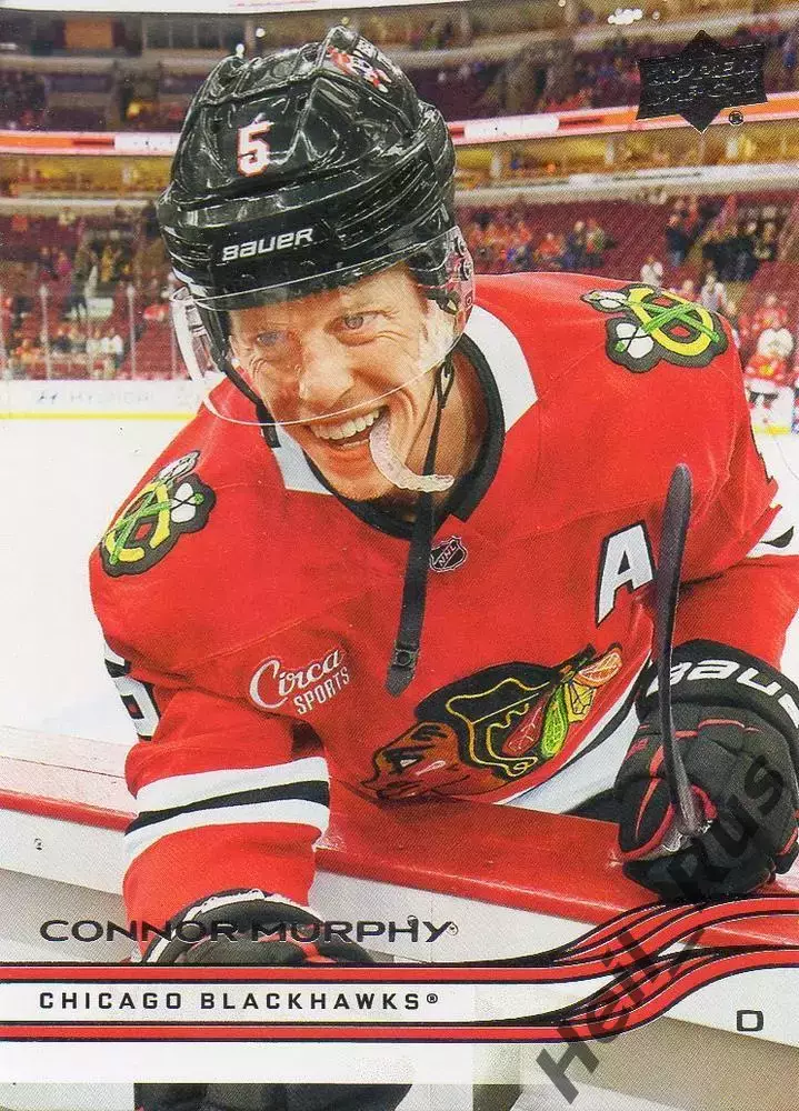 Карточка Connor Murphy/Коннор Мерфи (Chicago Blackhawks/Чикаго Блэкхокс) НХЛ/NHL