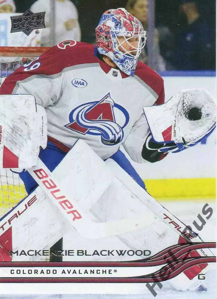 Карточка Blackwood/Маккензи Блэквуд Colorado Avalanche/Колорадо Эвеланш НХЛ/NHL