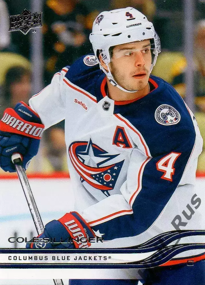 Карточка Cole Sillinger/Коул Силлинджер (Columbus Blue Jackets/Коламбус) NHL НХЛ