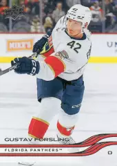 Хоккей Карточка Gustav Forsling/Густав Форслинг Florida Panthers/Флорида НХЛ/NHL