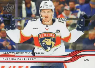 Карточка Matthew Tkachuk/Мэттью Ткачук Florida Panthers/Флорида Пантерз; NHL/НХЛ