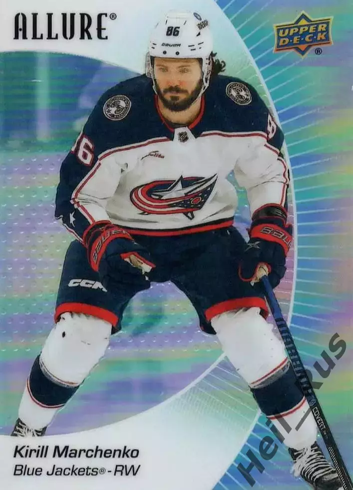 Карточка Кирилл Марченко (Columbus Blue Jackets/Коламбус, СКА, Югра) НХЛ/NHL/КХЛ