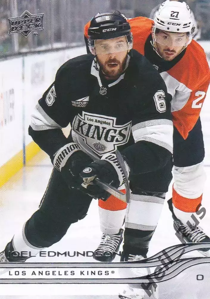 Карточка Edmundson/Джоэль Эдмундсон Los Angeles Kings/Лос-Анджелес Кингз НХЛ/NHL