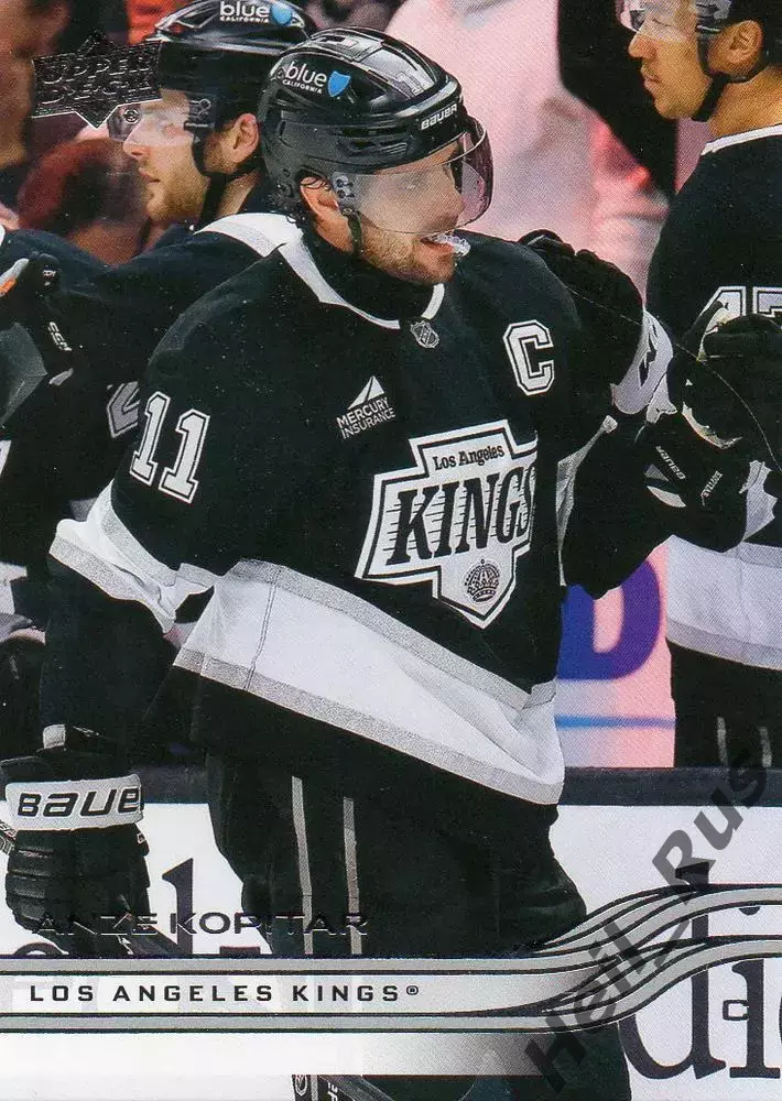 Карточка Anze Kopitar/Анже Копитар Los Angeles Kings/Лос-Анджелес Кингз; НХЛ/NHL