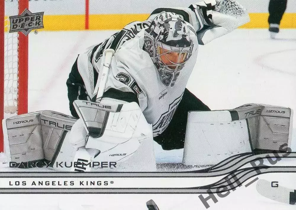 Карточка Darcy Kuemper/Дарси Кемпер Los Angeles Kings/Лос-Анджелес Кингз НХЛ/NHL